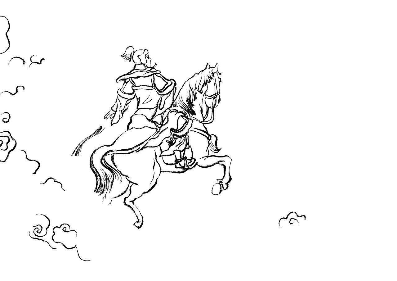 广西金伦冲天神话传说连环漫画设计