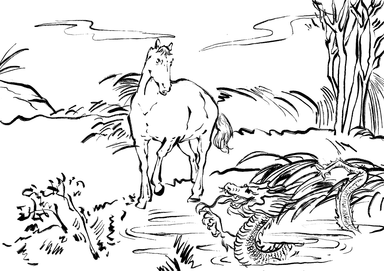 广西金伦冲天神话传说连环漫画设计