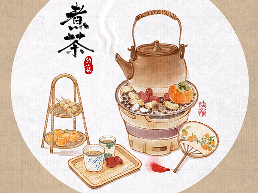 围炉煮茶