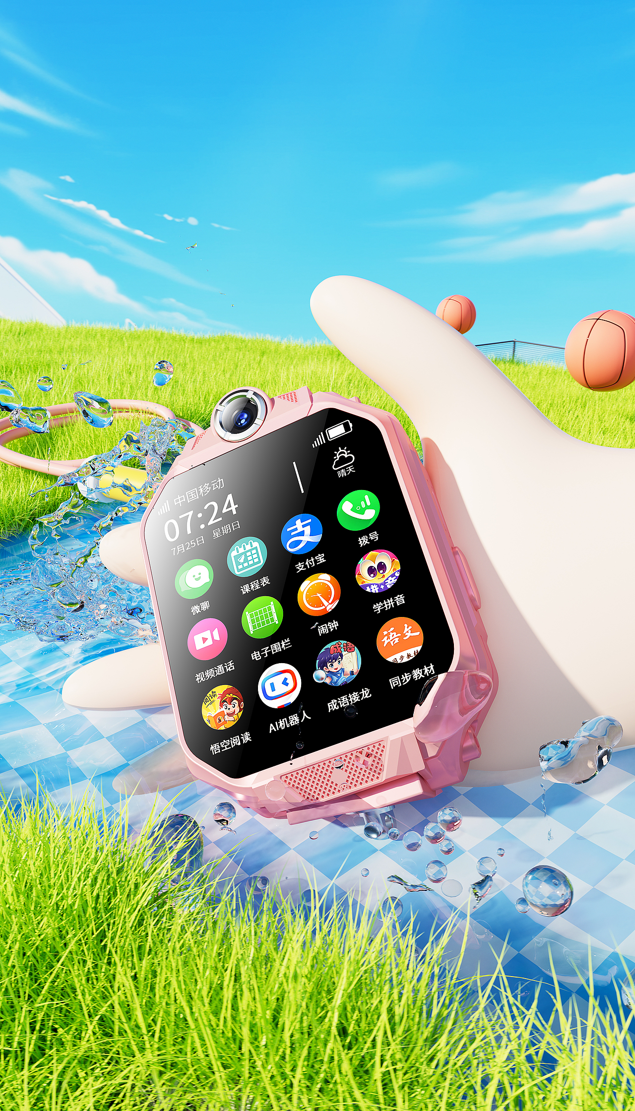 两款电话手表详情 视觉效果图 渲染图（图ZMzgwNzc5ODU2） - 电商 - 站酷设计师G78高速原创素材 - 站酷ZCOOL