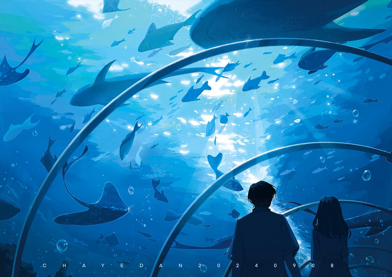 那年发生夏末的故事（图ZMzgwNzk0Mjk2） - 商业插画 - 站酷设计师茶叶蛋有点烫原创素材 - 站酷ZCOOL