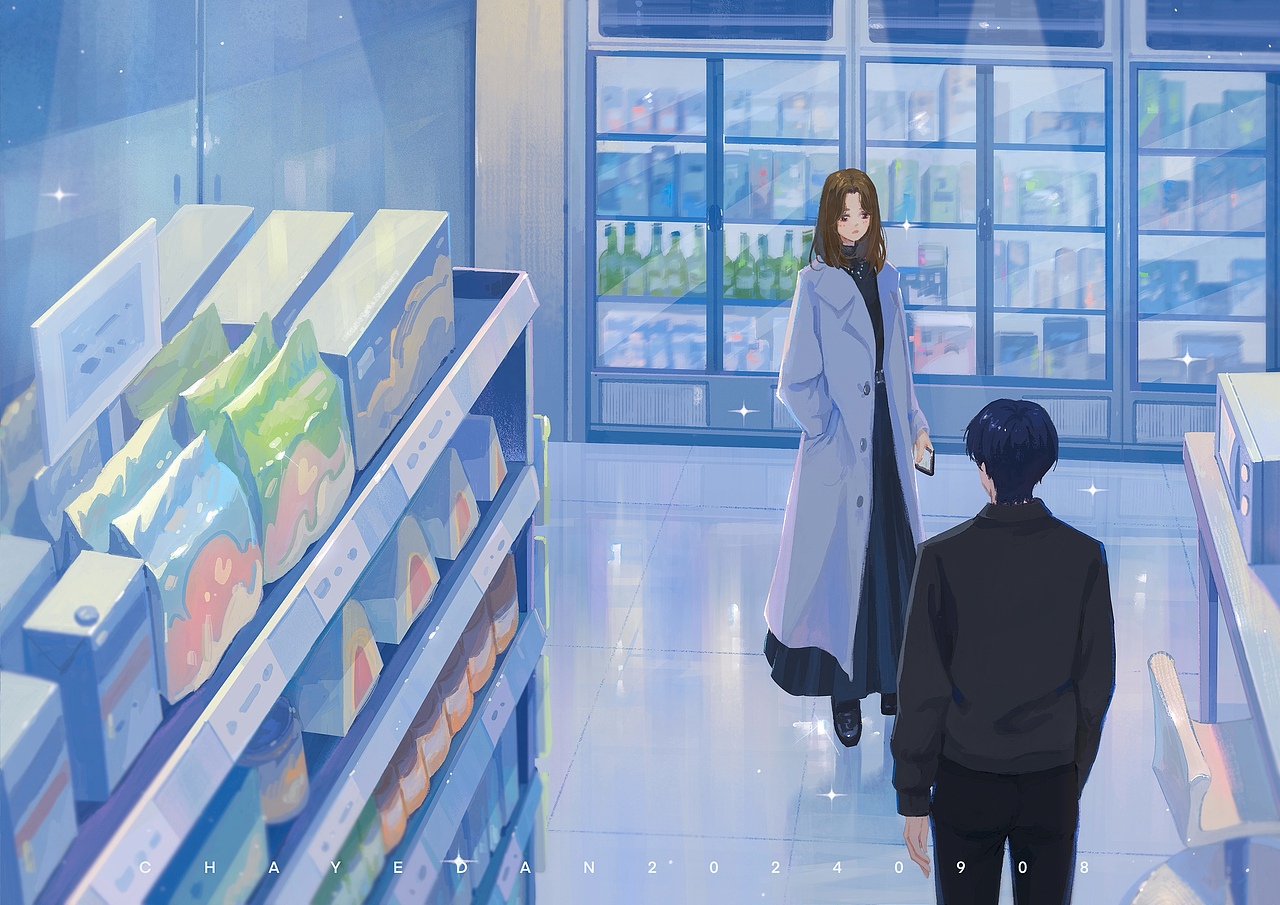 那年发生夏末的故事（图ZMzgwNzk0MzA0） - 商业插画 - 站酷设计师茶叶蛋有点烫原创素材 - 站酷ZCOOL