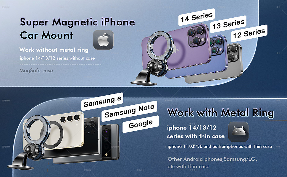 手机配件 手机支架-Amazon案例 亚马逊主副图A+设计（图ZMzgwNzk0NjIw） - 电商 - 站酷设计师亚马逊设计工作室原创素材 - 站酷ZCOOL