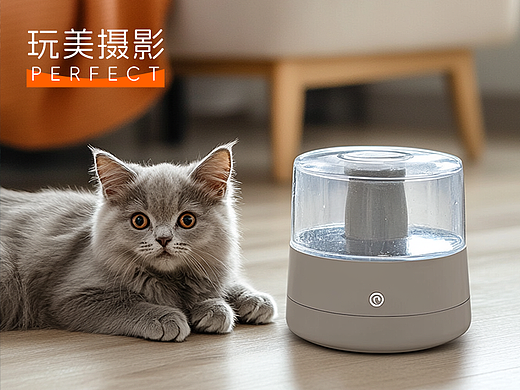 宠物饮水机 | 解放双手，智能喂养。 X 玩美摄影