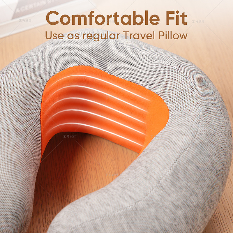 家居用品 U型枕-Amazon案例 亚马逊主副图A+设计