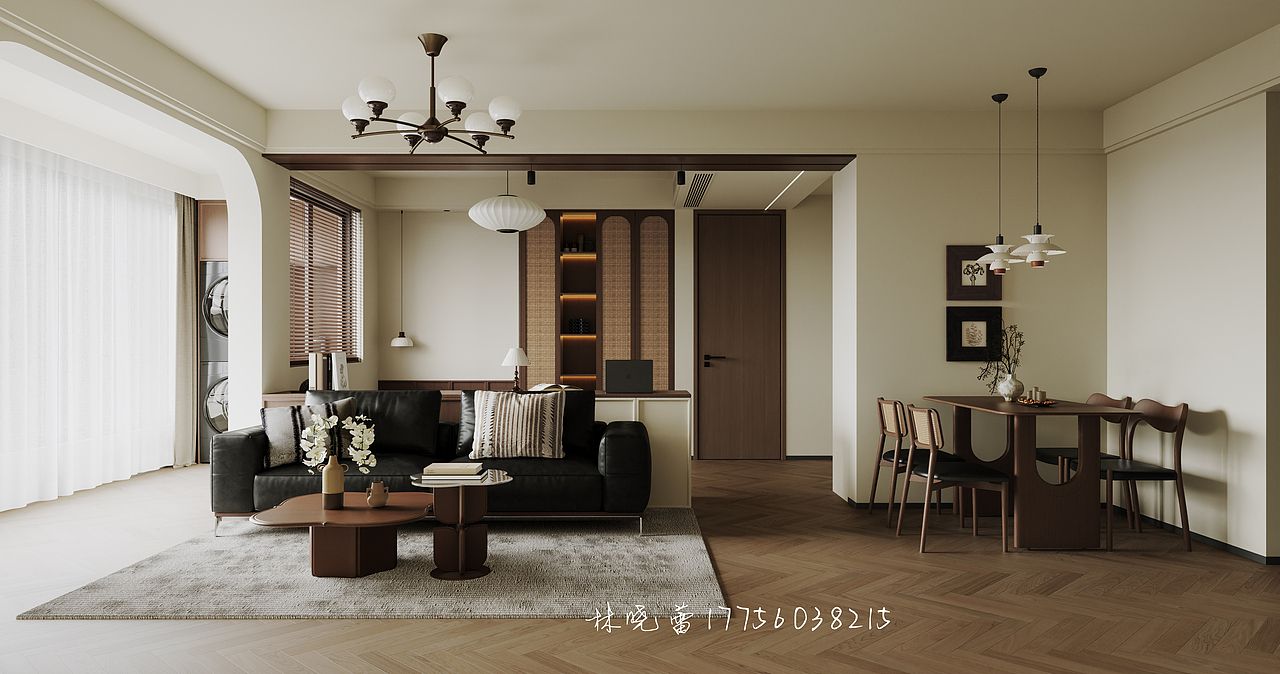 极简中古风私宅设计