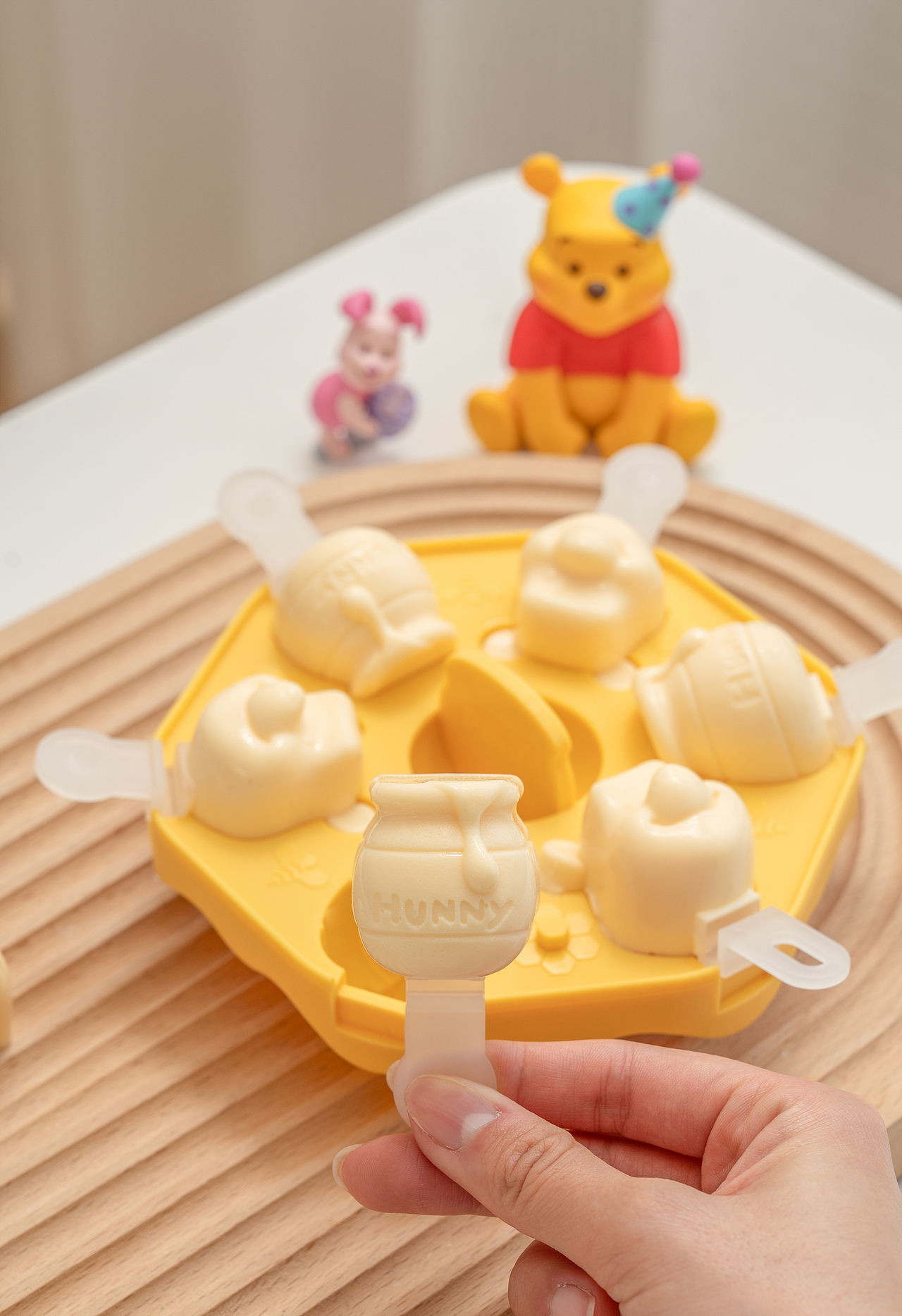 小熊维尼铂金硅胶模具-创意拍摄