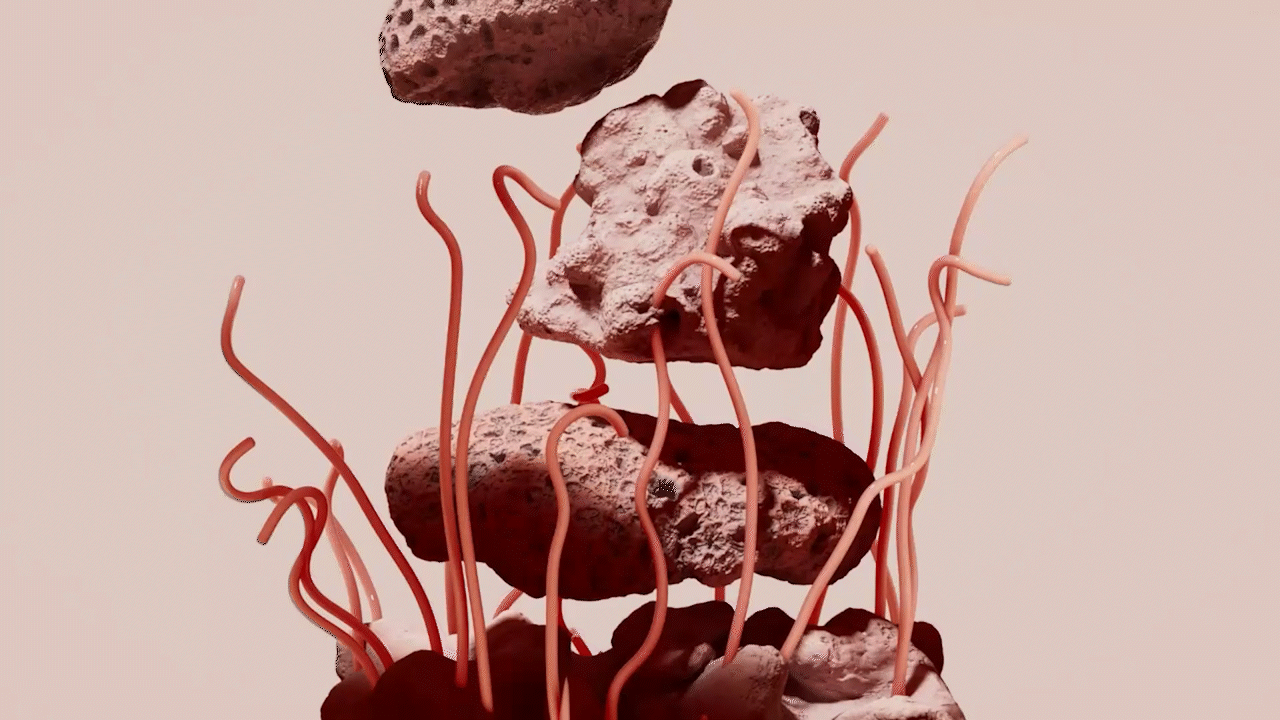 便携音响-三维动画