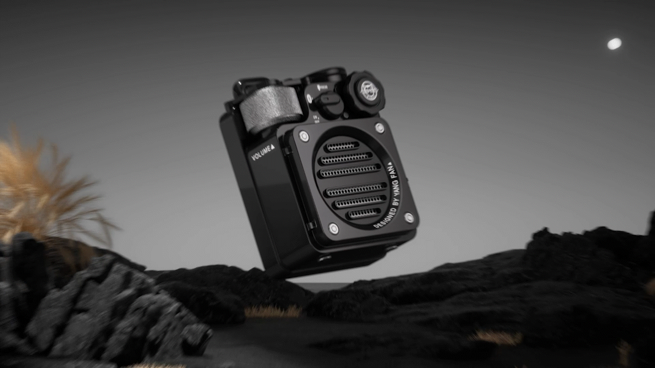 便携音响-三维动画