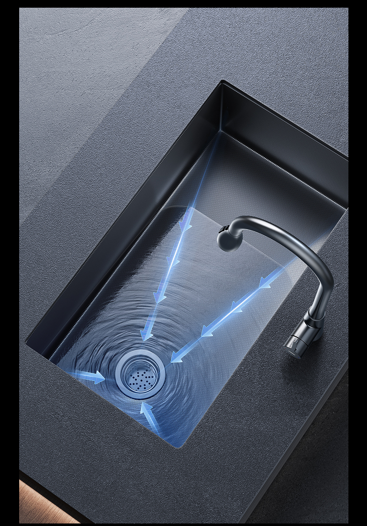 海尔厨房水槽详情页渲染