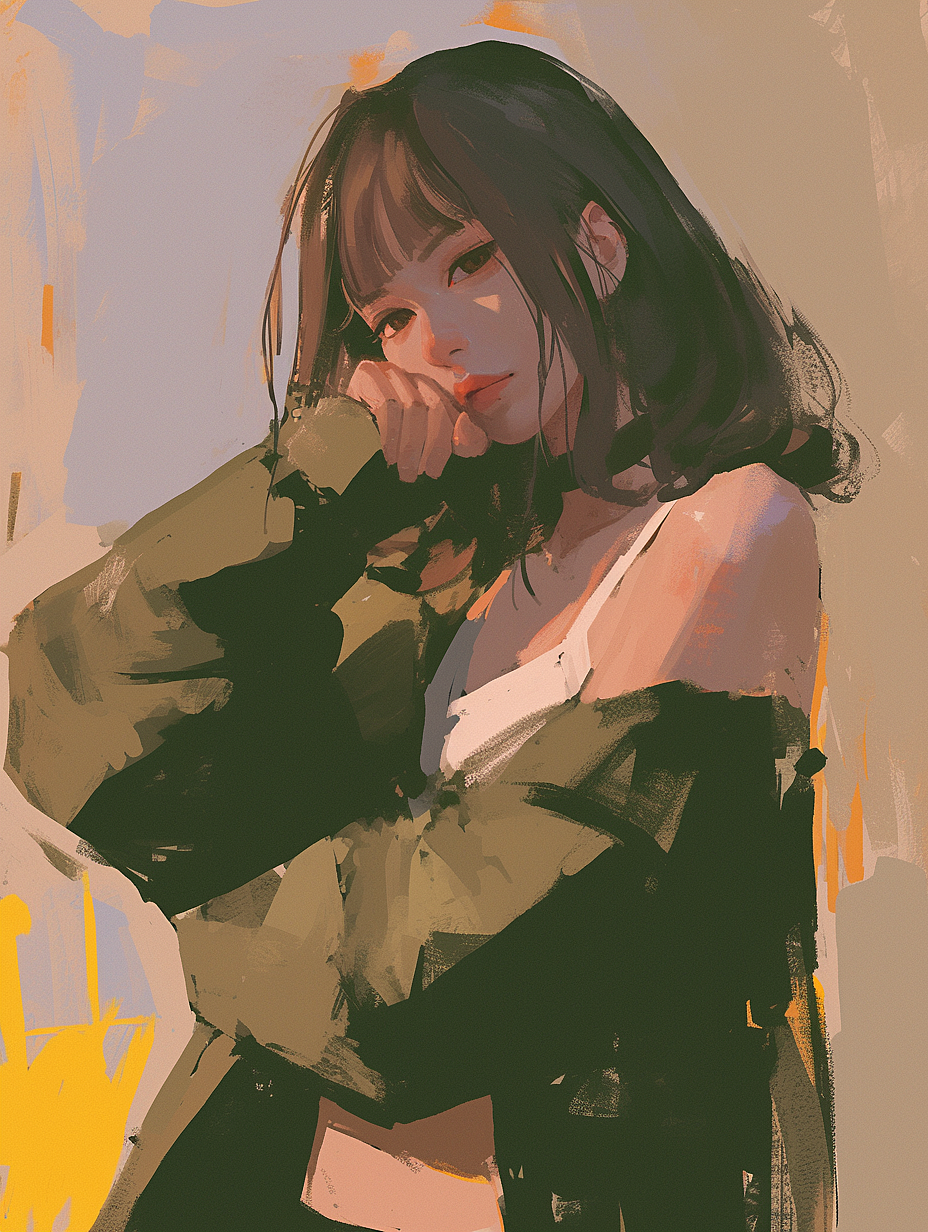 涂鸦系列🎨小说男女主角（图ZMzgwODEzODYw） - 艺术插画 - 站酷设计师SD设计师小宇原创素材 - 站酷ZCOOL