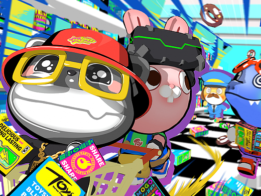 海外游戏《Toy's party》美术