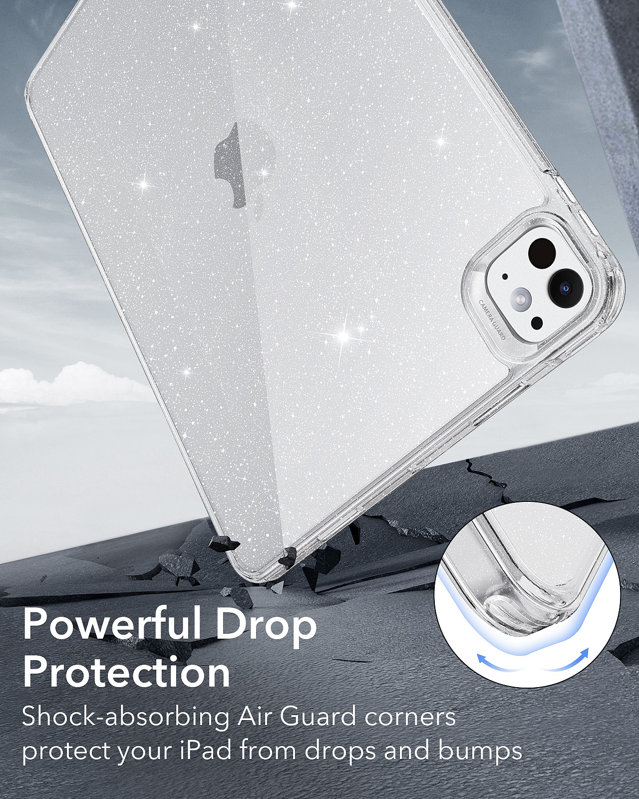 带着闪粉的平板透明壳（图ZMzgwODIwMTI4） - 产品 - 站酷设计师cuckoo冬原创素材 - 站酷ZCOOL