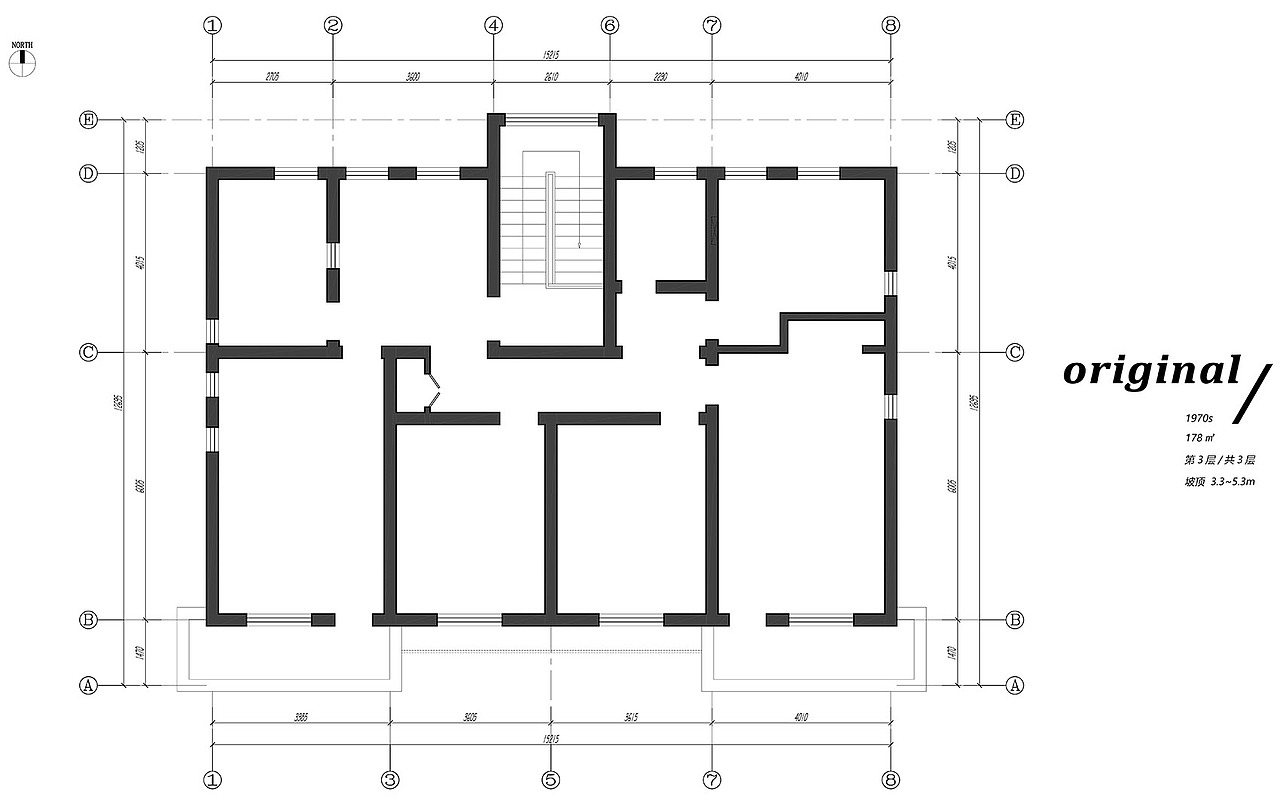 联排丨原木复古