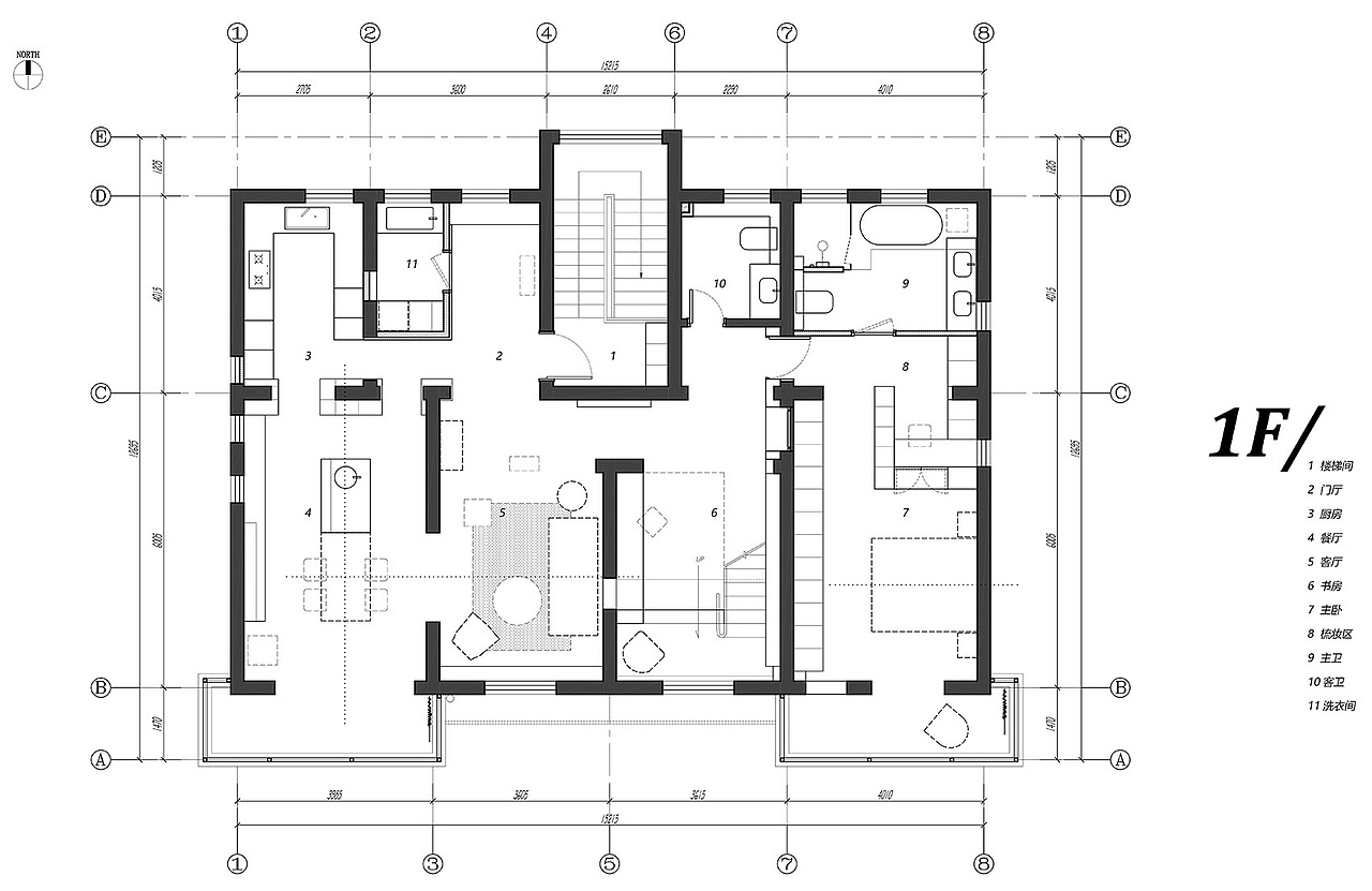 联排丨原木复古