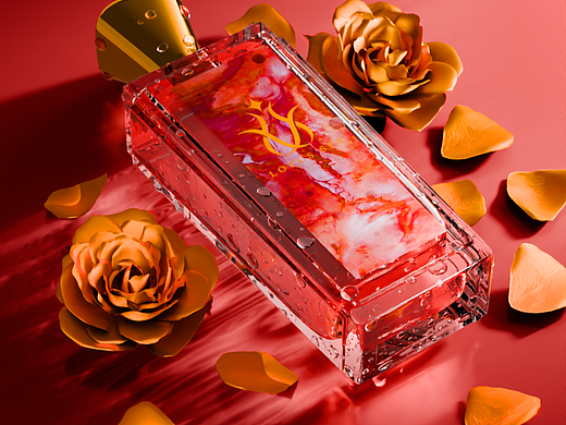 化妆品渲染Blender