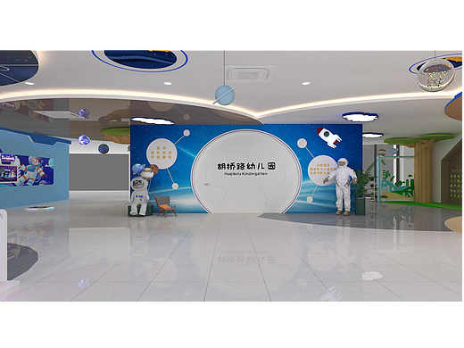 幼儿园空间建模，实景还原