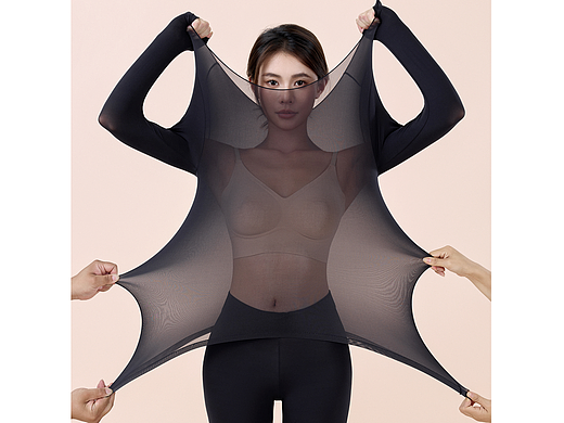 商业拍摄 - 保暖内衣 皮肤衣 