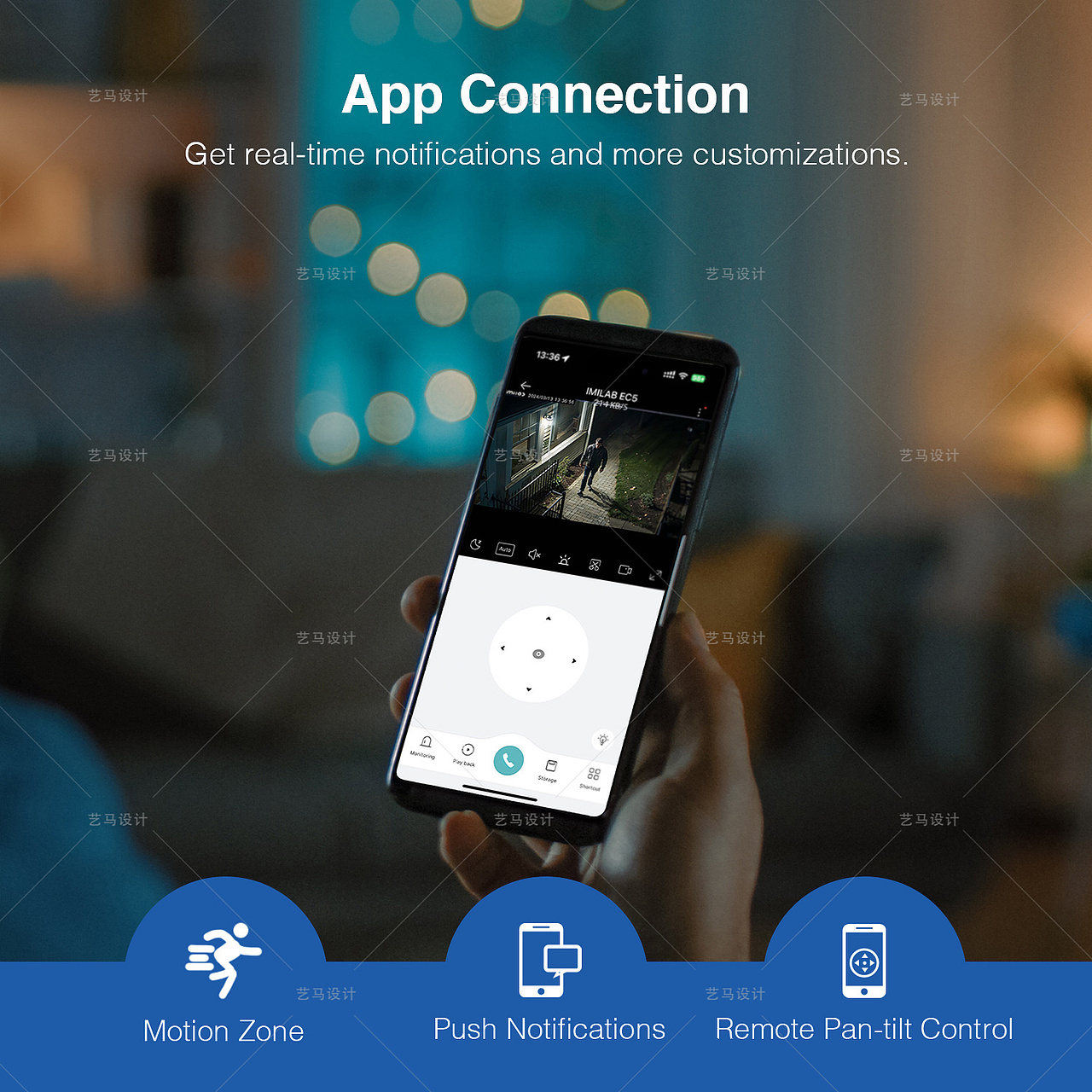 电子产品 监控-Amazon案例 亚马逊主副图A+设计