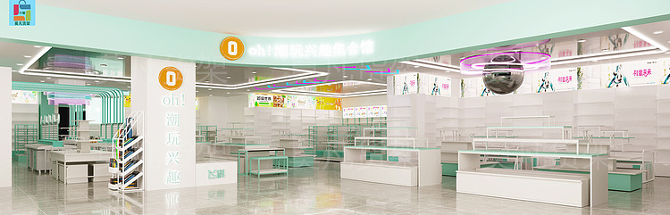 文创潮玩店道具有序规划展示设计迭代升级