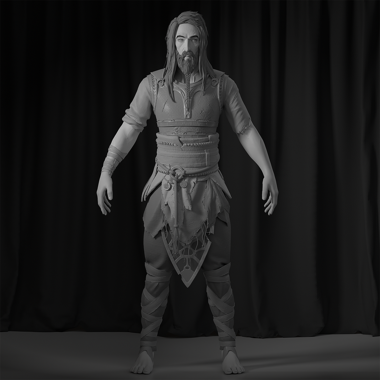 战神:诸神黄昏 · 提尔Tyr 模型制作