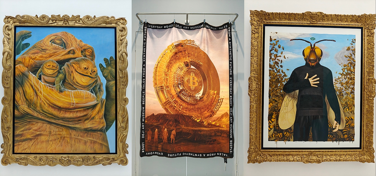 最贵数字艺术家Beeple全球首展，亮相德基艺术博物馆（图ZMzgwODU3ODUy） - 实验艺术 - 站酷设计师一个符号工作室原创素材 - 站酷ZCOOL