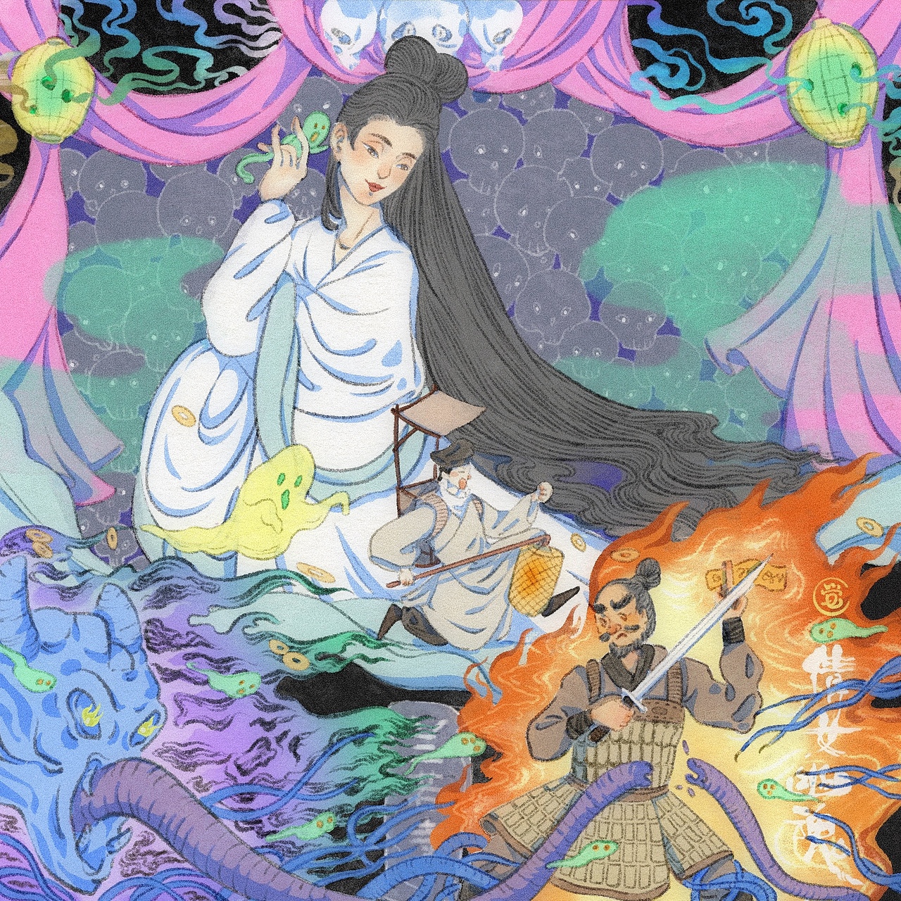 创作小图集（图ZMzgwODYyMzI4） - 艺术插画 - 站酷设计师觉春晓spring原创素材 - 站酷ZCOOL