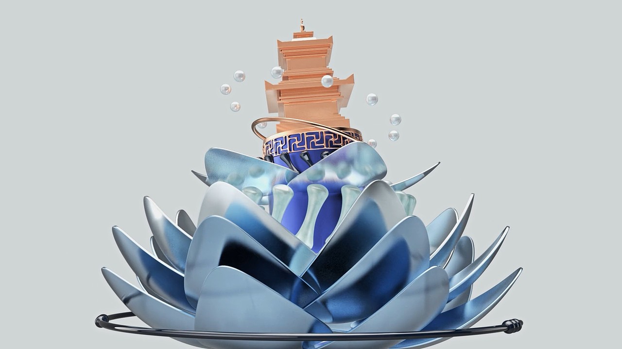 毕业练习 古风建筑装饰 三维动画（图ZMzgwODY2NzU2） - 场景 - 站酷设计师Jovan_子牙原创素材 - 站酷ZCOOL