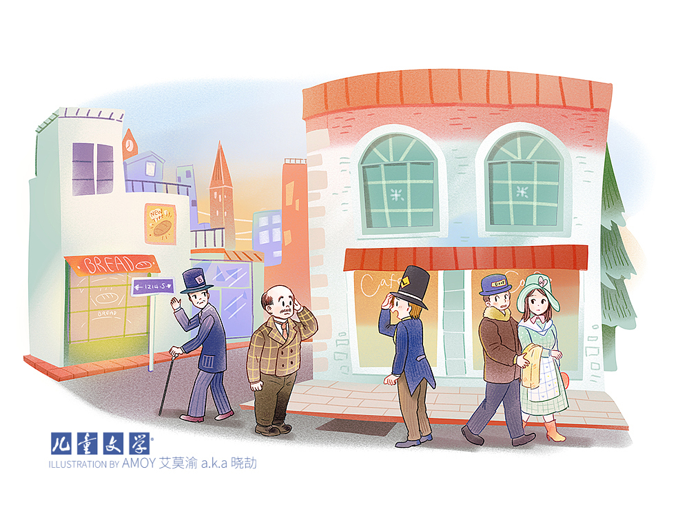 《儿童文学》杂志11月插图（图ZMzgwODY4MDA4） - 儿童插画 - 站酷设计师艾莫渝Amoy原创素材 - 站酷ZCOOL