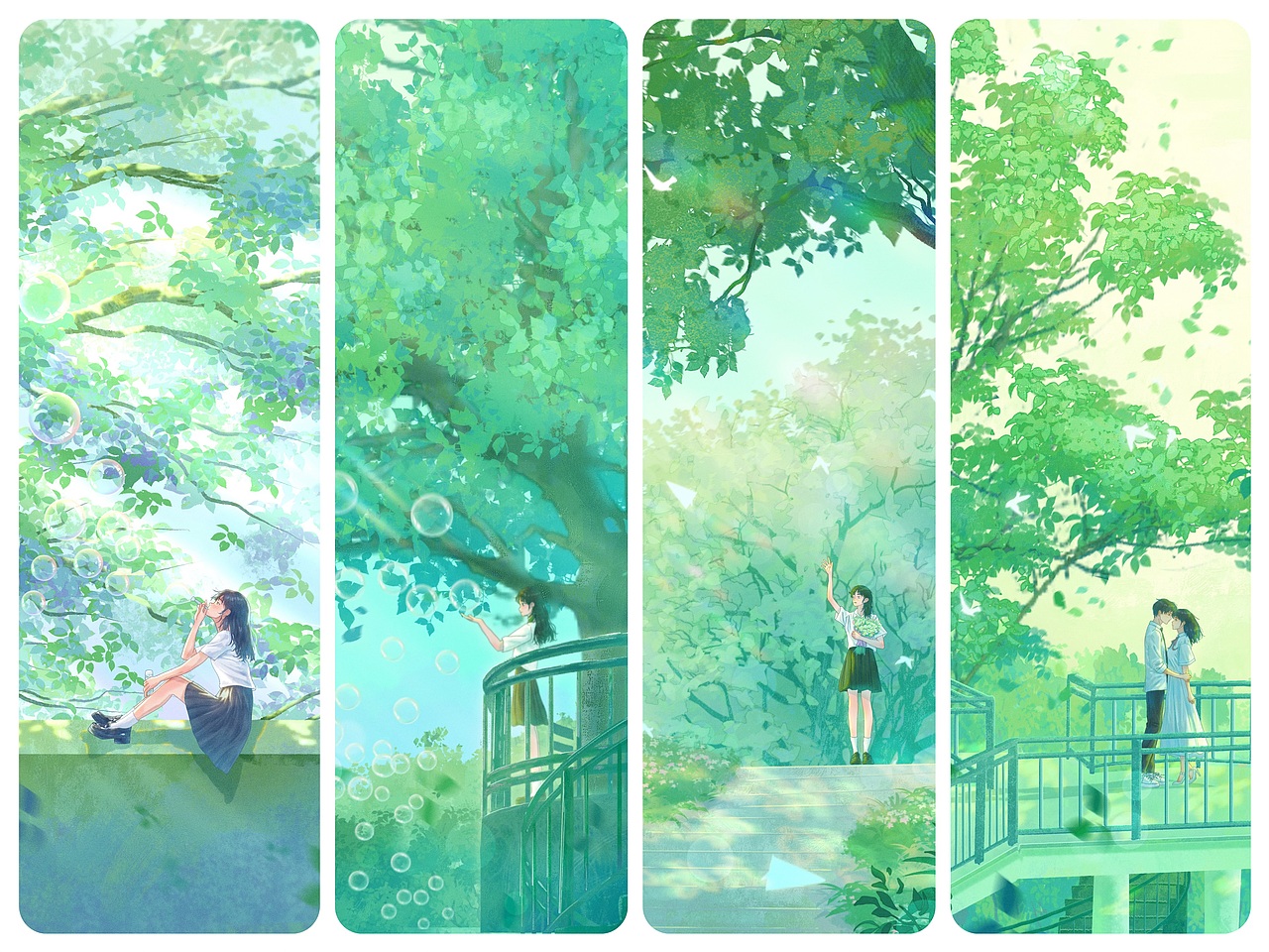 那个夏天（图ZMzgwODc2Mzcy） - 创作习作 - 站酷设计师木鱼星H原创素材 - 站酷ZCOOL