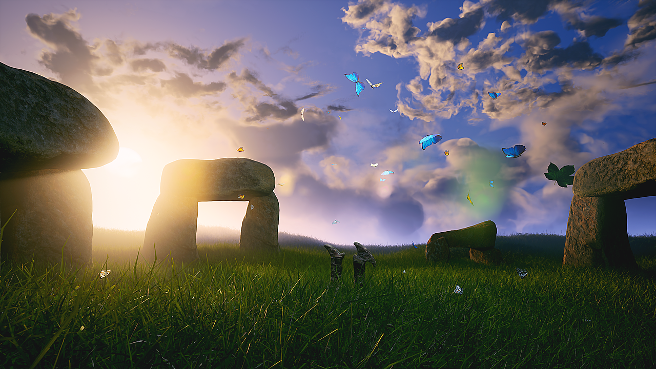 UE5突破性动态设计 结尾落版效果展示（图ZMzgwODg2NzI0） - 动画/影视 - 站酷设计师永恆守護視頻設計原创素材 - 站酷ZCOOL