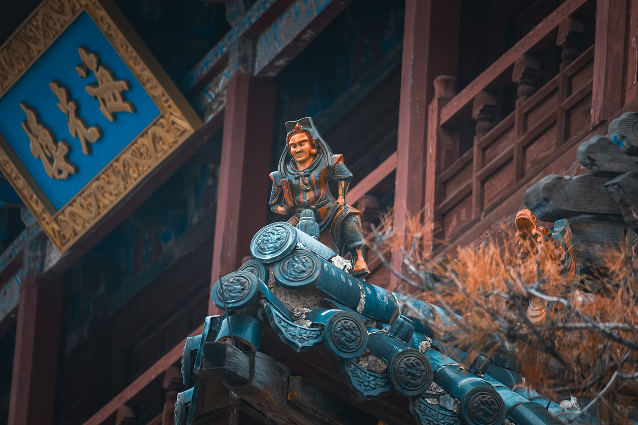 池神庙|低头捡个秋🍂