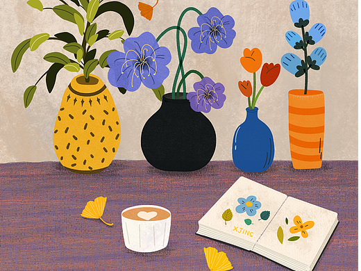 十一月（个人主页-ZNzA4MTY3ODQ=） - 商业插画 - 站酷设计师XJing_原创素材 - 站酷ZCOOL