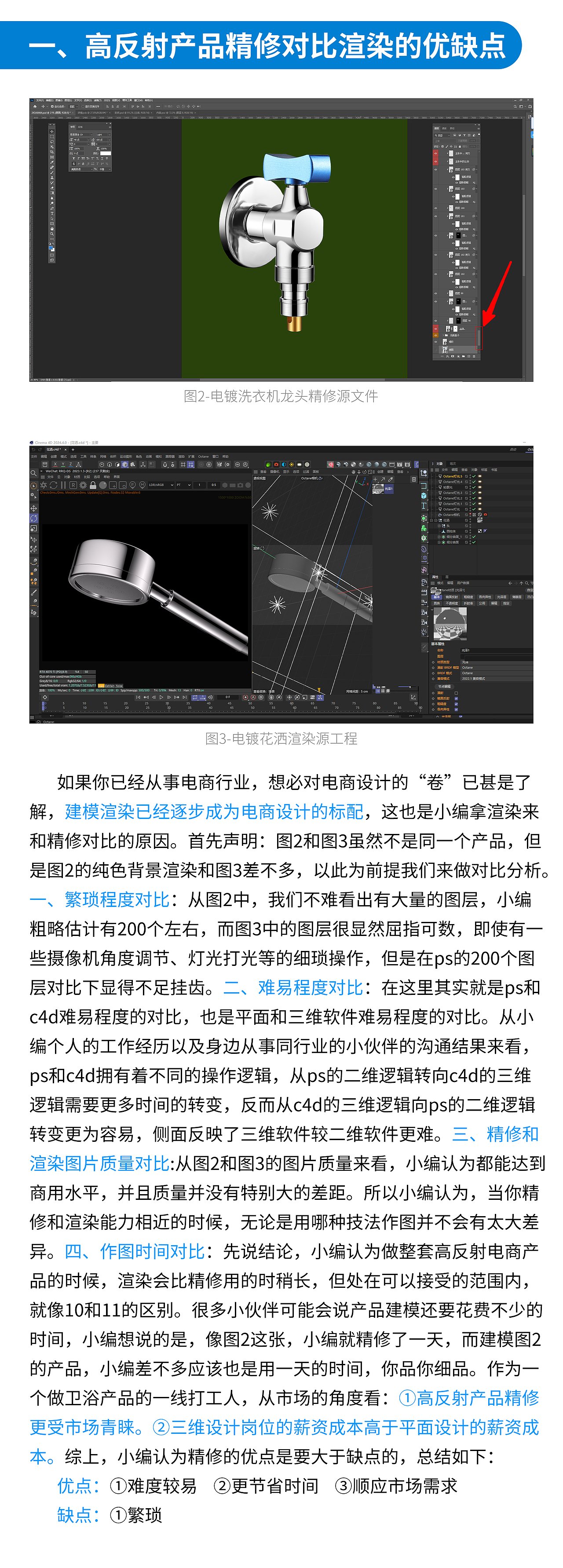 关于高反射产品精修那点事儿（图ZMzgwODkxNTg4） - 生活用品 - 站酷设计师奔跑的小窝原创素材 - 站酷ZCOOL