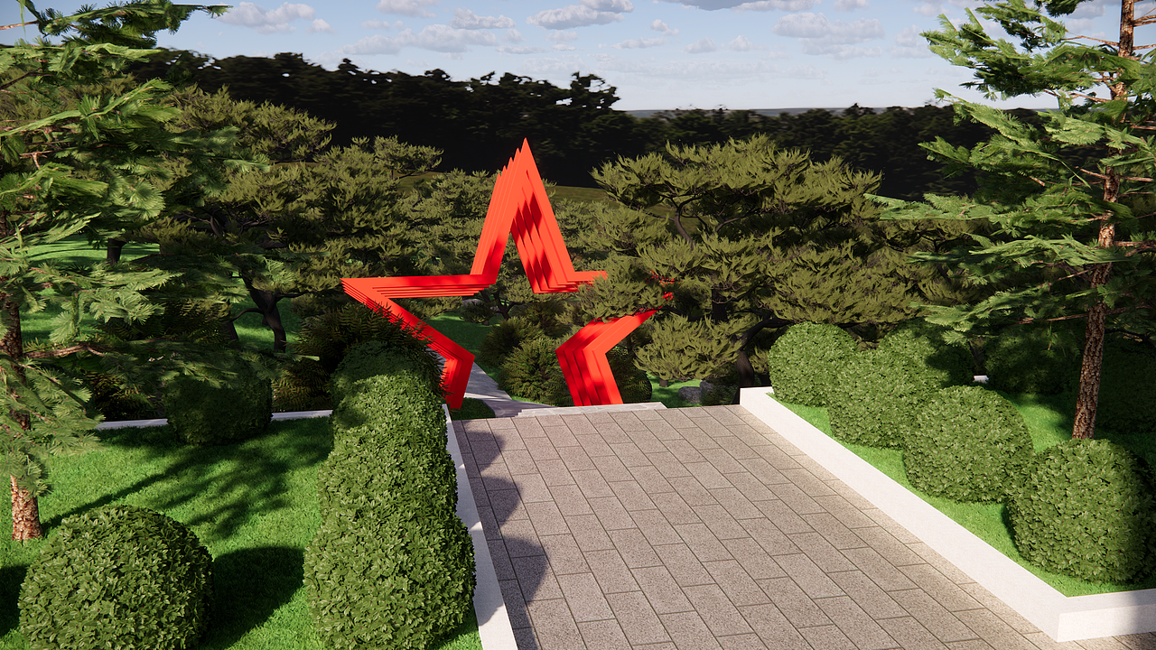 烈士紀(jì)念碑規(guī)劃設(shè)計(jì)方案（圖ZMzgwODk1NDUy） - 景觀設(shè)計(jì) - 站酷設(shè)計(jì)師咸魚(yú)老表原創(chuàng)素材 - 站酷ZCOOL