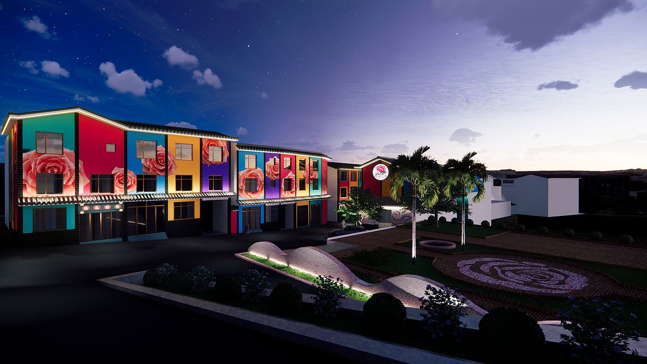 小河边村乡村网红街改造规划设计方案