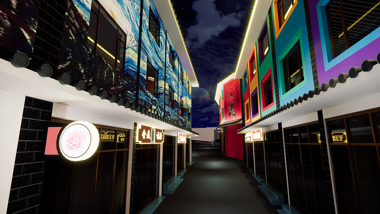 小河边村乡村网红街改造规划设计方案