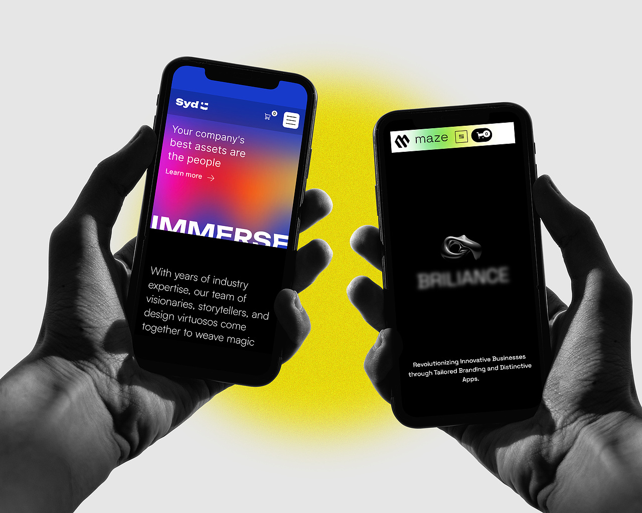 10款iPhone 14手机屏幕UI设计作品效果图展示样机