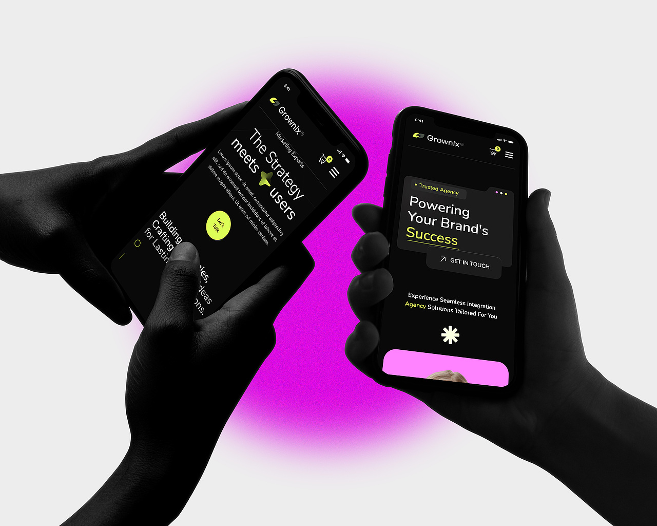 10款iPhone 14手机屏幕UI设计作品效果图展示样机