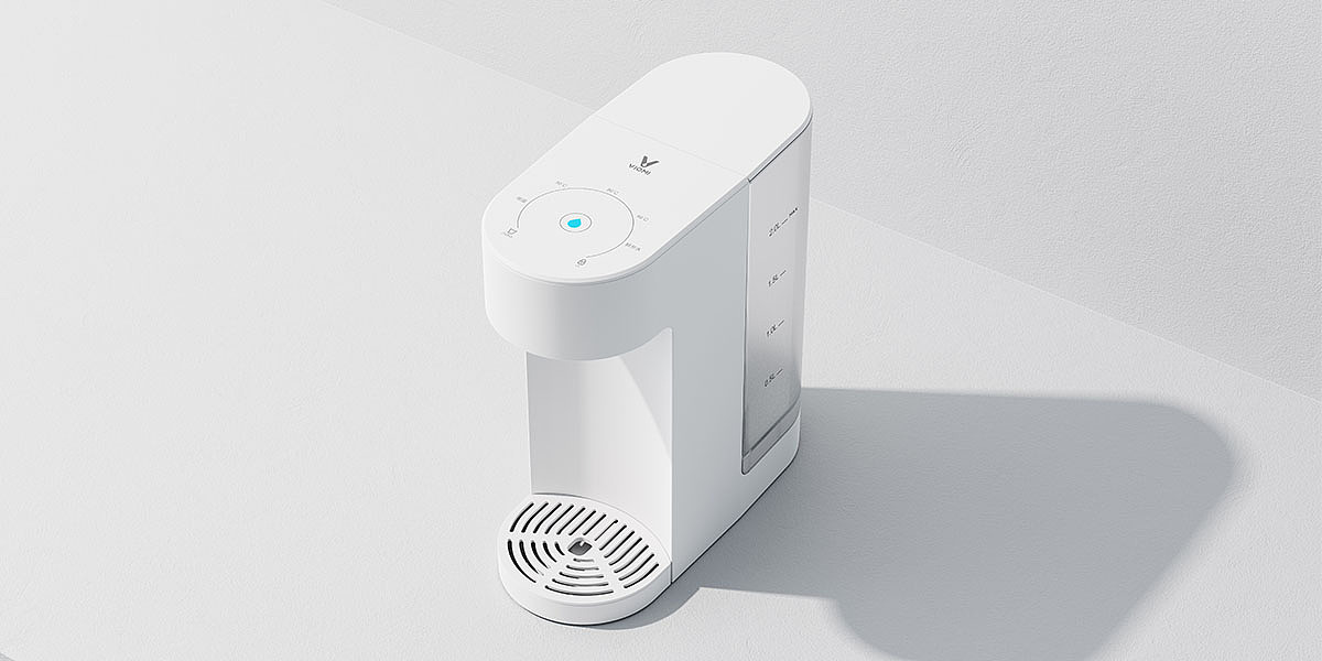 工业设计-云米即热饮水机 -合肥木马工业设计作品