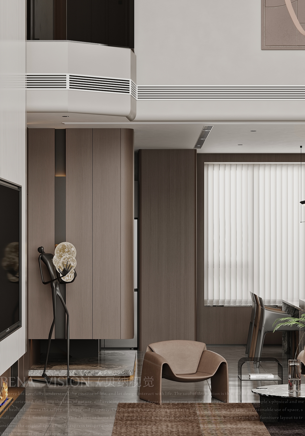 现代 | 意式 | 挑空（图ZMzgwOTA0NDI0） - 家装设计 - 站酷设计师贝纳丨VISION原创素材 - 站酷ZCOOL