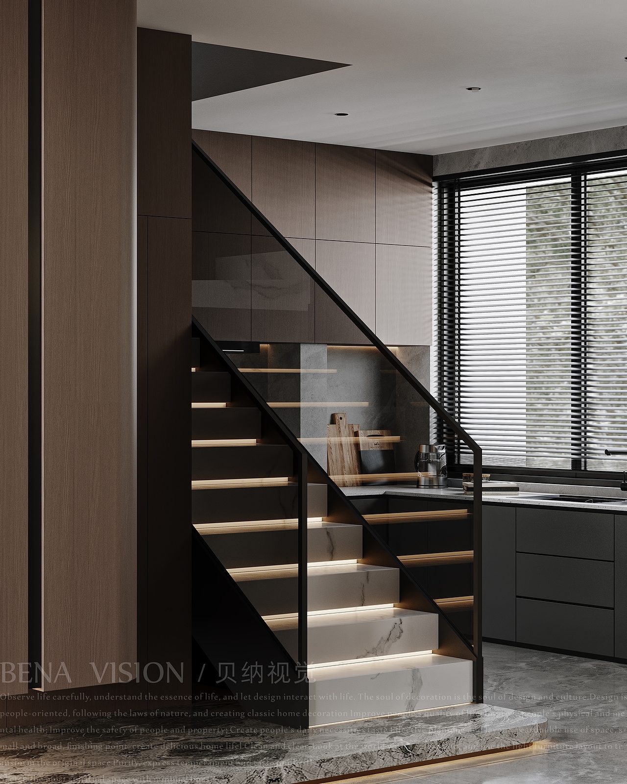 现代 | 意式 | 挑空（图ZMzgwOTA0NDMy） - 家装设计 - 站酷设计师贝纳丨VISION原创素材 - 站酷ZCOOL