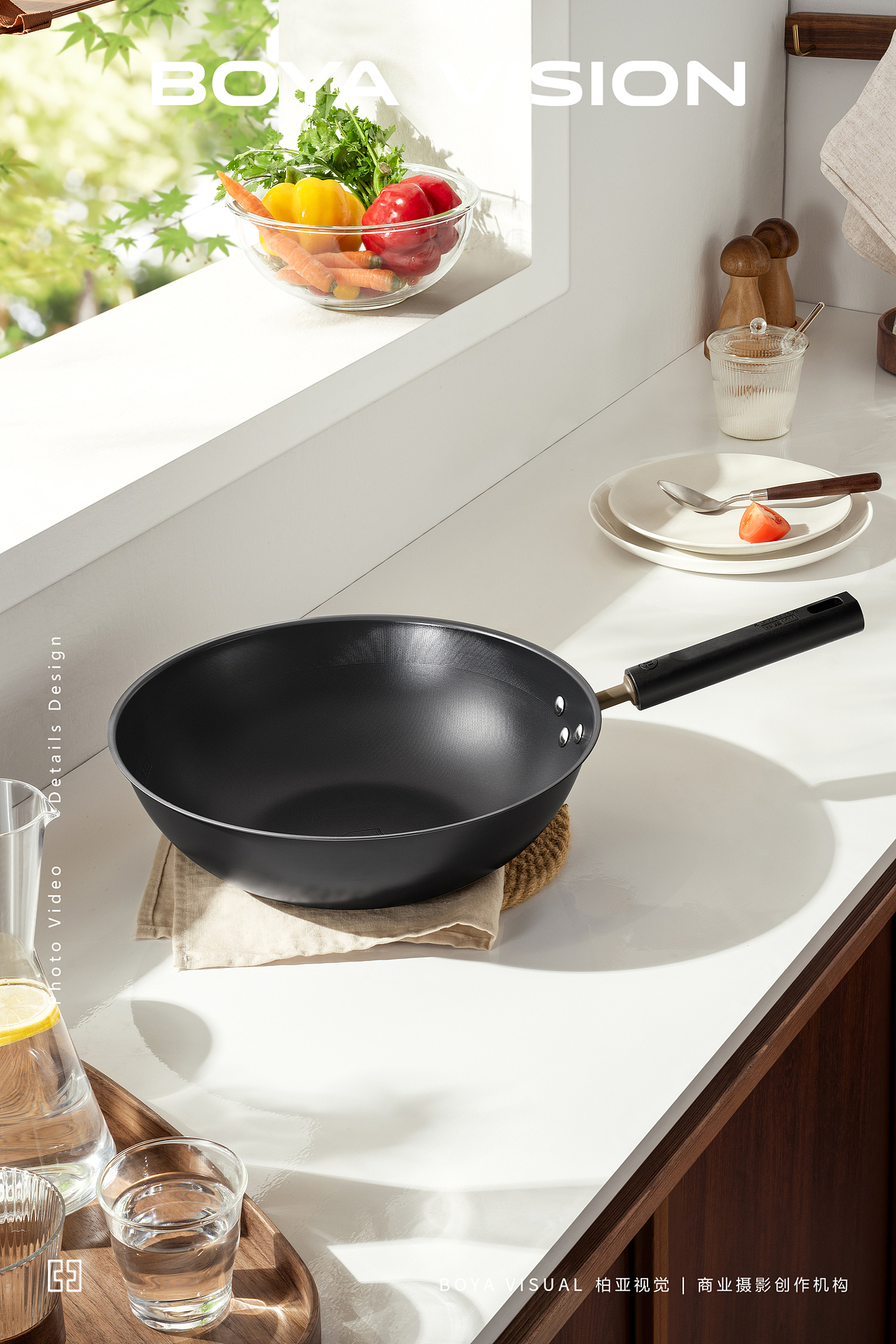 电商厨具品牌摄影 ｜中康钛铁锅 X BOYA