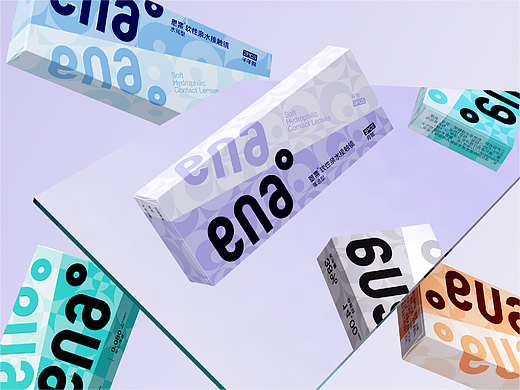 《ENA恩奈》隐形眼镜品牌设计——世界不止一面