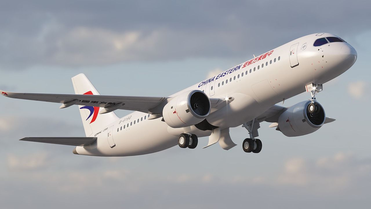 东方航空C919 商飞（图ZMzgwOTEwOTQ4） - 机械/交通 - 站酷设计师XiaobuCG原创素材 - 站酷ZCOOL