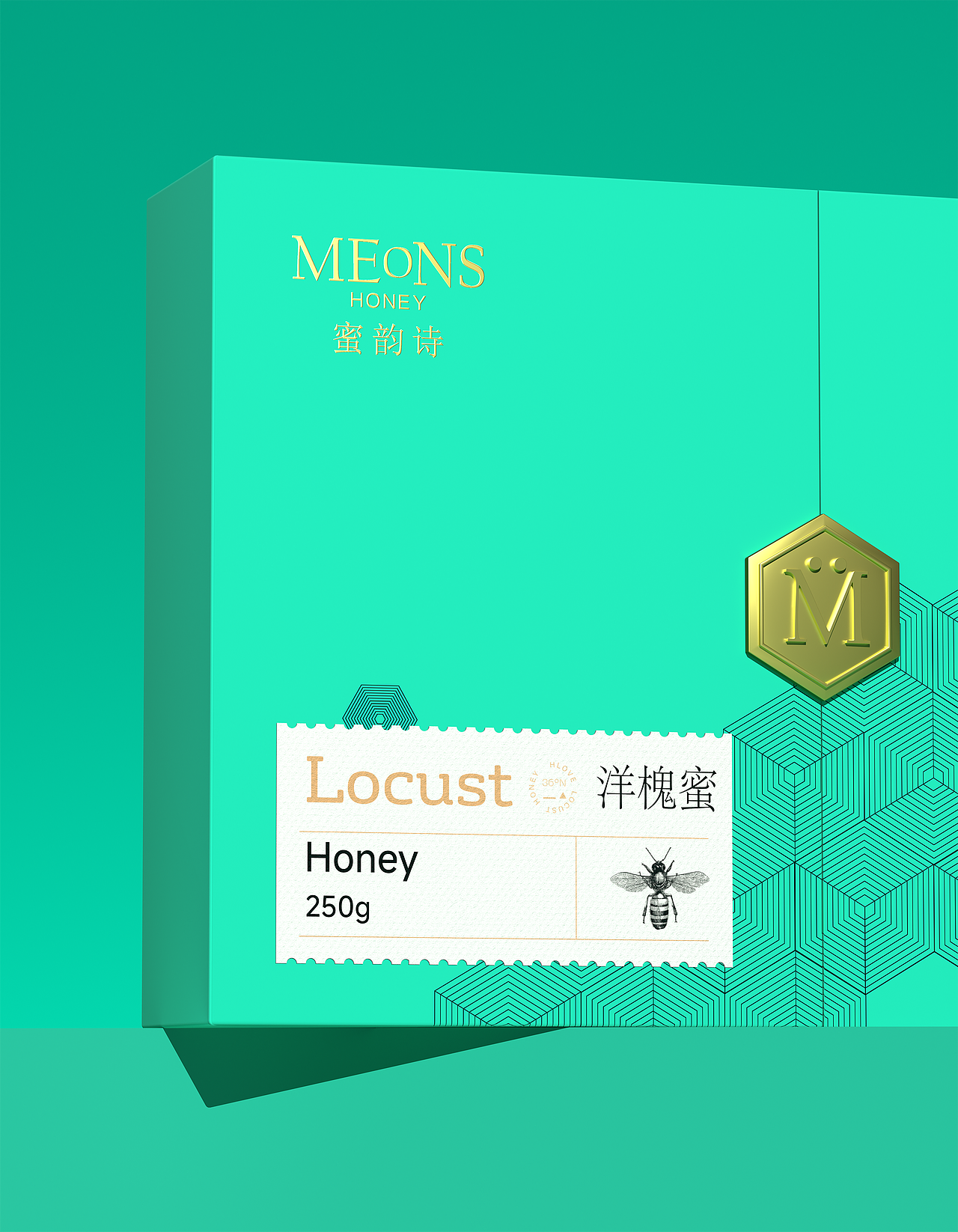 灵丹新作｜洋槐蜂蜜包装蜜韵诗包装礼盒设计（图ZMzgwOTExNTky） - 包装 - 站酷设计师北京灵丹创意原创素材 - 站酷ZCOOL