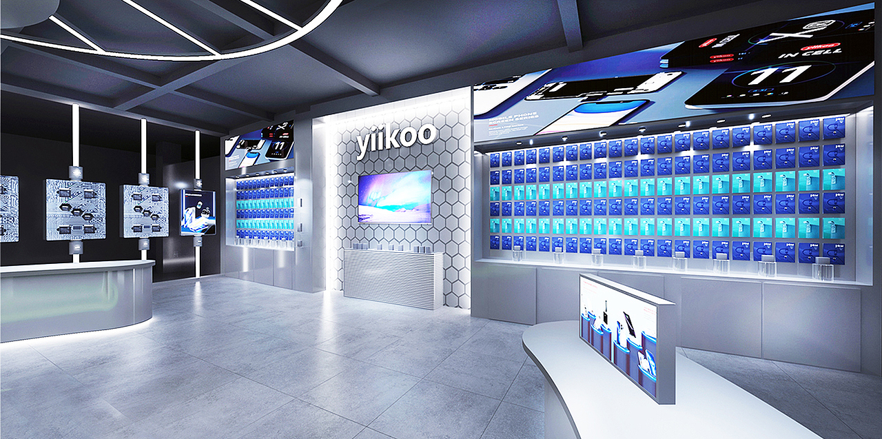 电子类展厅设计（图ZMzgwOTEyMjQ4） - 其他空间 - 站酷设计师luohaixia原创素材 - 站酷ZCOOL