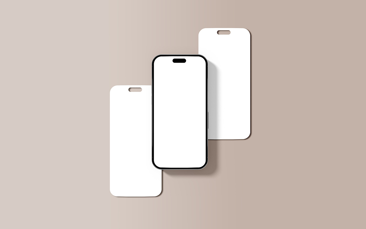 7款手机屏幕APP界面UI设计作品效果展示贴图样机