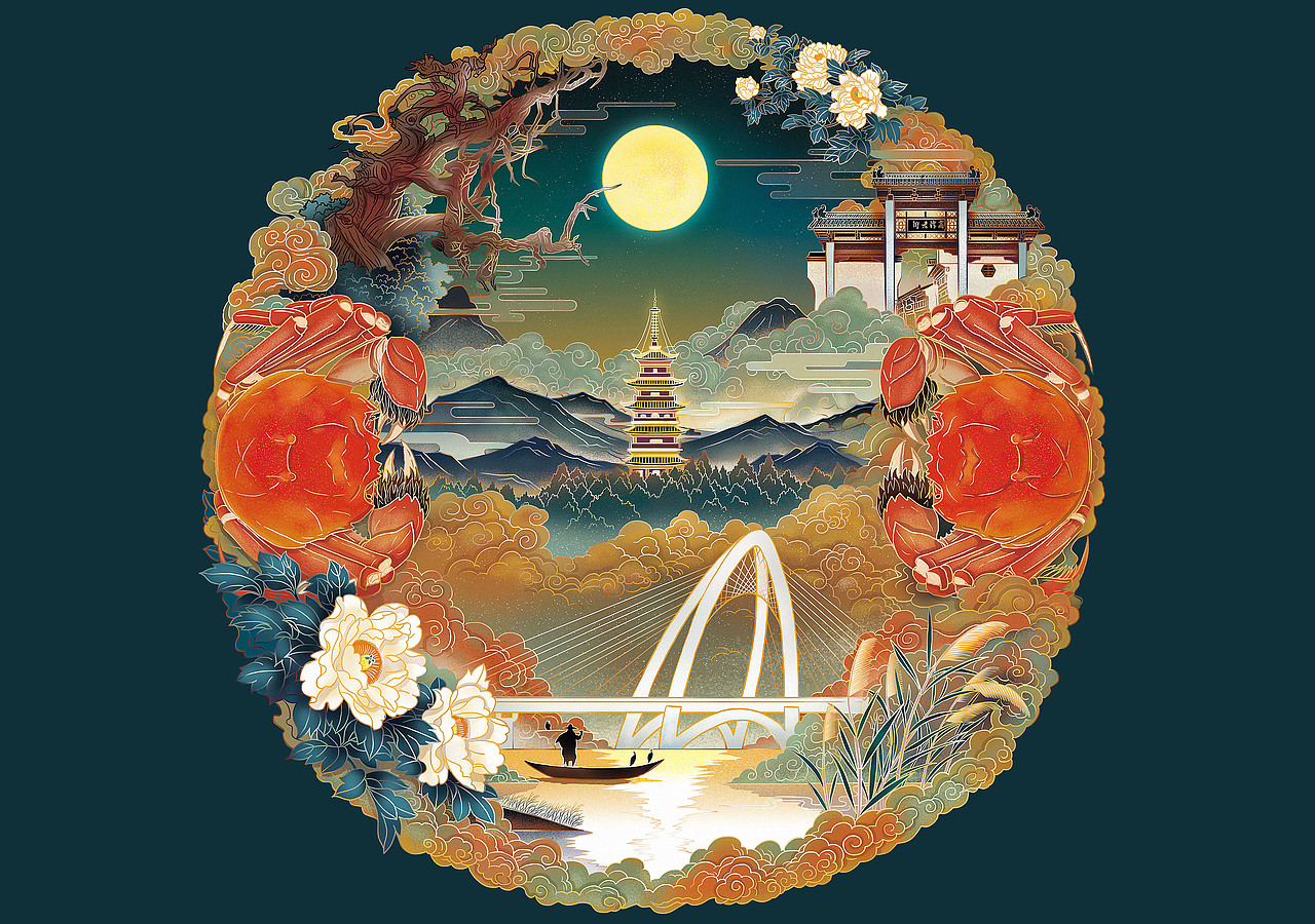 三欧创意 X 固城湖大闸蟹品牌包装设计