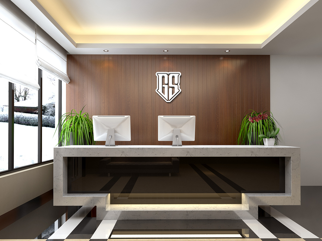 16款公司办公室前台形象墙LOGO展示效果图样机（图ZMzgwOTE1MzUy） - Logo - 站酷设计师作品包装设计原创素材 - 站酷ZCOOL